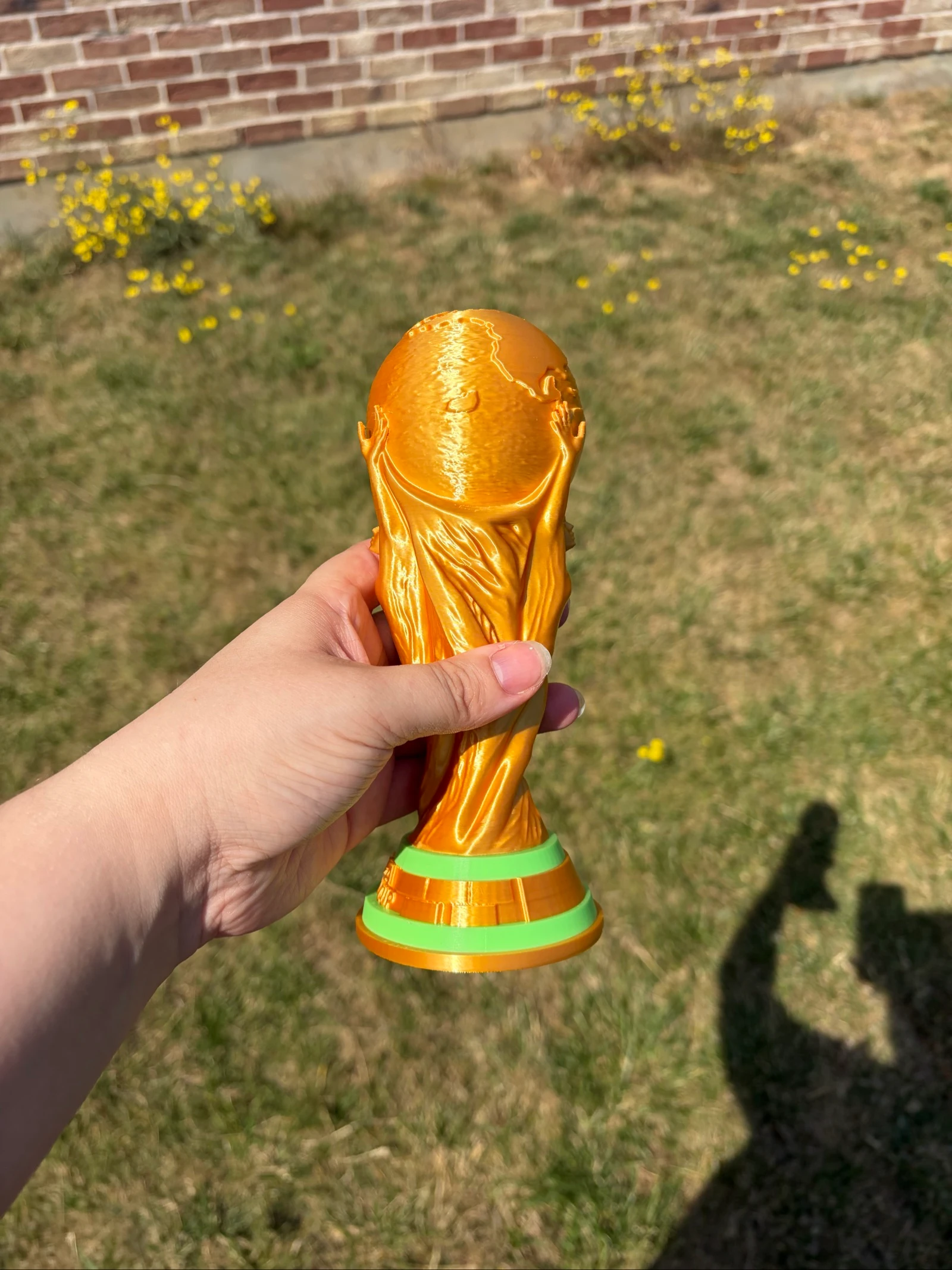 Copa do mundo impressão 3D 20 cm – photo 4